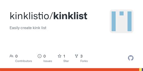 kinklist github|Kinklist .